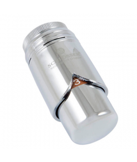 Термостатическая головка Schlosser BRILLANT M30x1,5 SH, Хром