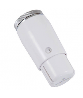Термостатическая головка Schlosser MINI Diamant M30x1,5, Белый