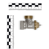 Вентиль угловой Primoclima Armature термостатический ВР-НР 1/2"х3/4", без хвостовика, никель