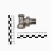 Запорный клапан Primoclima Armature угловой 1/2", никелированный