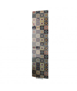 Дизайн-радиатор Varmann Solido Glass SG 1220.550, водяной, вертикальный, высота 1220мм, ширина 550мм