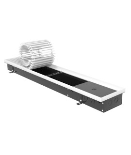 Конвектор внутрипольный с естественной конвекцией Vitron ВК 80-160-800 мм, мощность 142Вт (Решетка входит в комплект)