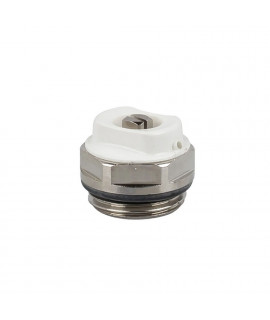 Ручной воздухоотводчик SR Rubinetterie 1/2", цвет никель