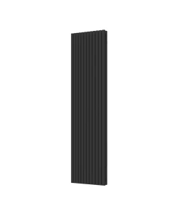Радиатор КЗТО QUADRUM 30 V 2- 1750-12 RAL1T103S9005 (черный матовый муар)
